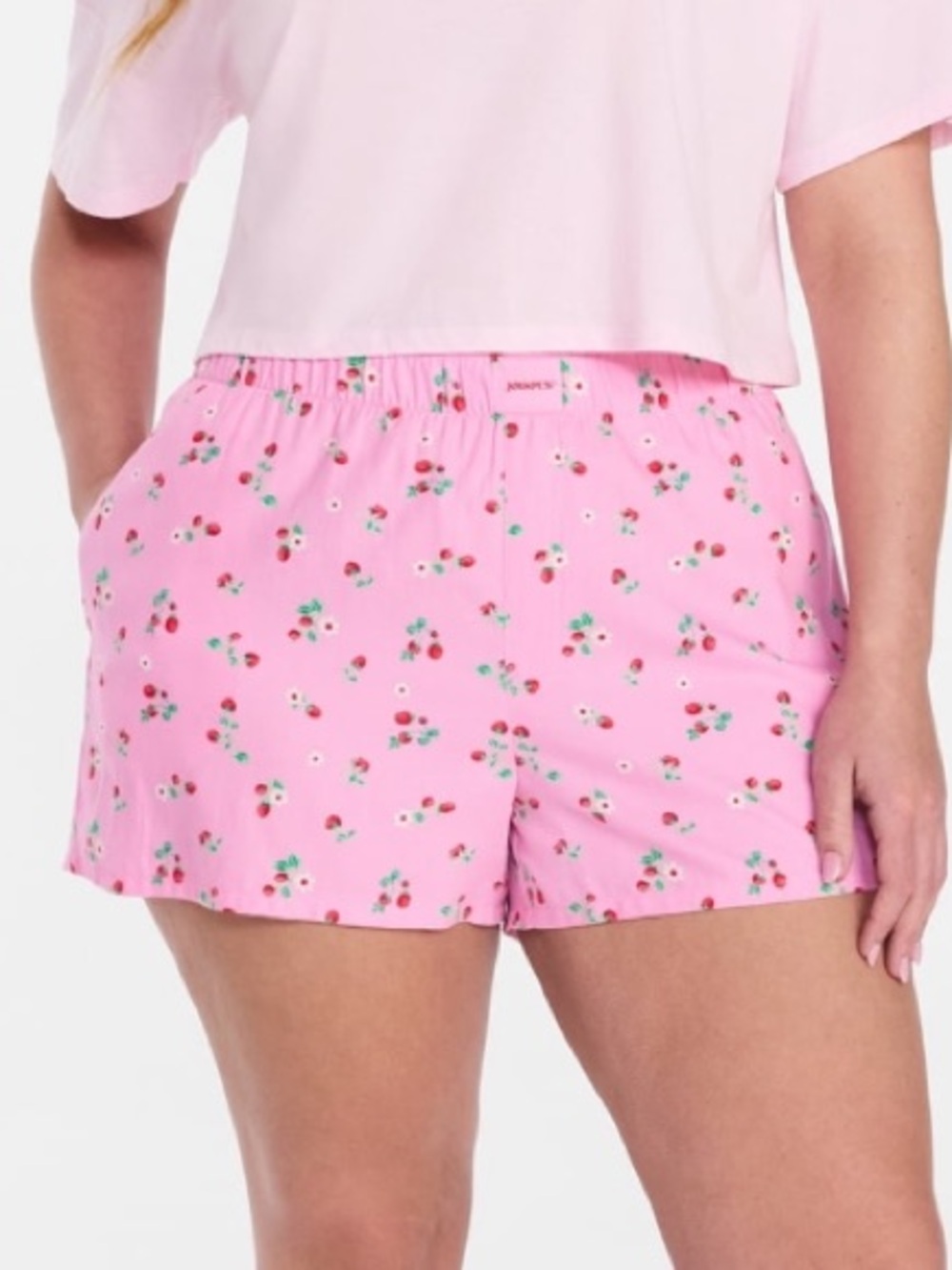 New JOYSPUN Woven Pajama Boxer Shorts *3'' Inseam* NWT